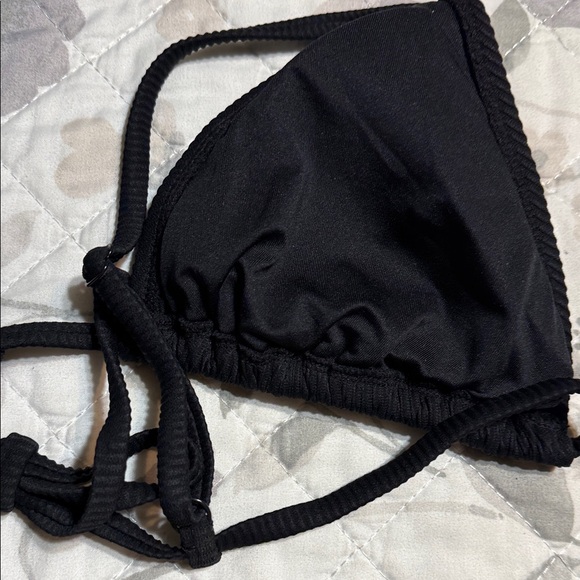 Black and Yellow Floral Bikini Set M - Picture 9 of 12